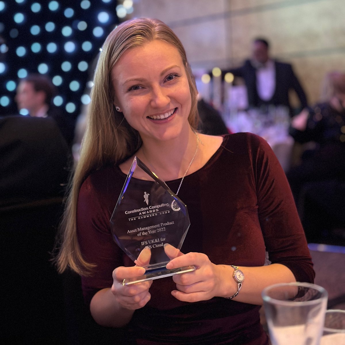 AlanLaing1's tweet photo. I’m incredibly proud to announce that we have won Asset Management Product of the Year at the Construction Computing Awards 2022!

A huge thank you to everyone who voted for @IFS!
#Construction #AssetManagement @CCMagAndAwards https://t.co/a7w19YLS1O