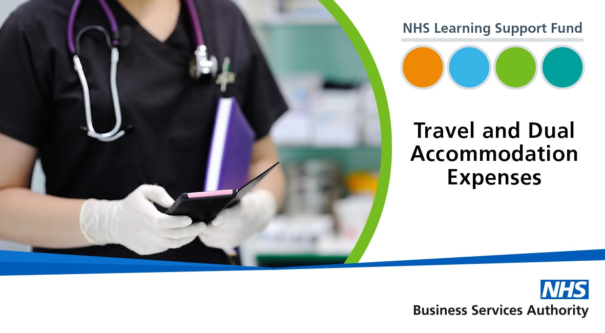 NHSBSA_LSF's tweet photo. Are you discussing placements on your course?
Find out how you can claim reimbursement for some of your travel and accommodation costs back through #TDAE here:
➡️ https://t.co/eVU2YoXZbM https://t.co/qp68rg5ZdU
