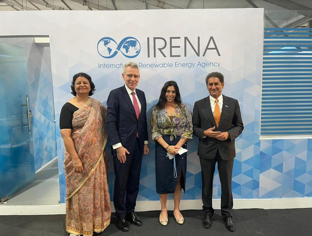 Congratulations to @generalelectric for joining the Alliance for Industry Decarbonization @IRENA. The United States strongly supports private sector-led #industry #decarbonization efforts. #COP27