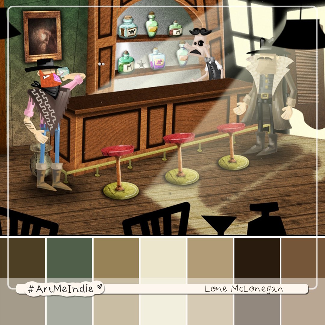 Art Me Indie / Color Feed of Indie Games (@artmeindie) on Twitter photo ๐ The Colors of #PitchYaGame // 02
๐จ An #IndieGame inspired #ColorPalette
๐ฎ Game: Lone McLonegan
๐ The #GameDev: <a href="/LoneMcLonegan/">Lone McLonegan ๐ค </a>
-//-
#Art #IndieGames #GameDev #IndieGameDev
#VideoGames #IndieDev ๐ The Colors of #PitchYaGame // 02
๐จ An #IndieGame inspired #ColorPalette
๐ฎ Game: Lone McLonegan
๐ The #GameDev: <a href="/LoneMcLonegan/">Lone McLonegan ๐ค </a>
-//-
#Art #IndieGames #GameDev #IndieGameDev
#VideoGames #IndieDev