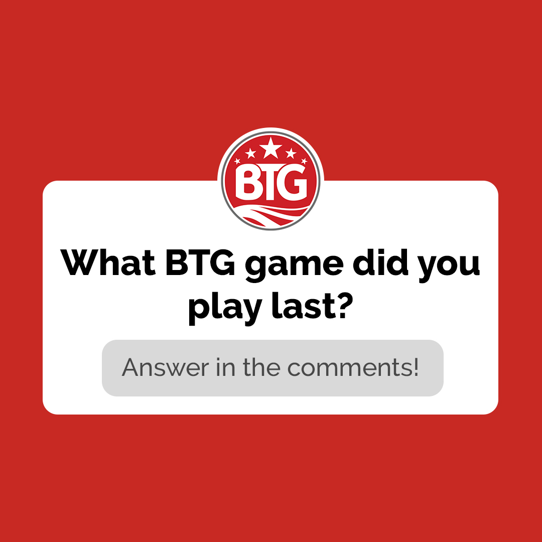 What&#39;s your most recently played BTG game? &#129488;