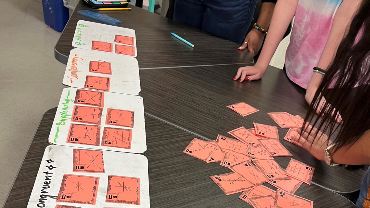 The level of thinking, the rich conversations! Ms. Hall's 7th gr class <a href="/CoosaMiddle/">Coosa Middle School</a> were captivated by this sort. But the next step was unexpectedly marvelous. They switched groups and analyzed the sorts - did they agree?Disagree? LOVE this lesson! <a href="/FloydCoSchools/">Floyd County Schools</a>