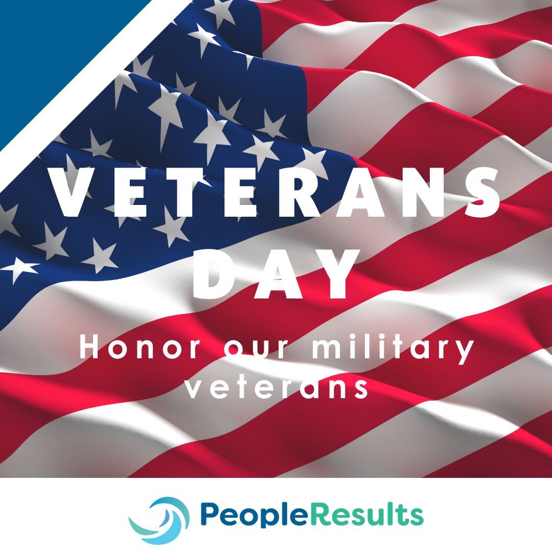 Today we honor and thank all our military veterans for their service and sacrifices. We admire your bravery, resilience, and strength in the name of our country.