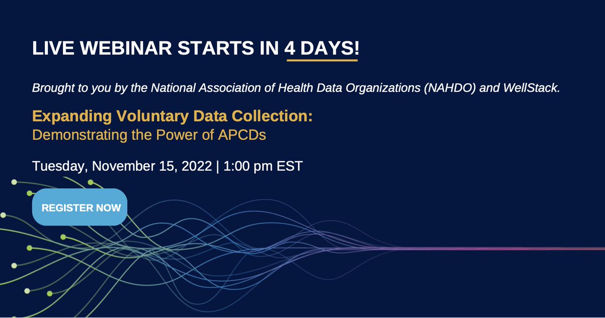 WellStack_ai's tweet image. 4 days left to register for our #webinar—Expanding Voluntary Data Collection: Demonstrating the Power of ACPDs! Listen in as our panelists share their experiences around objections to voluntary collection and how to address them. hubs.li/Q01rqQMv0