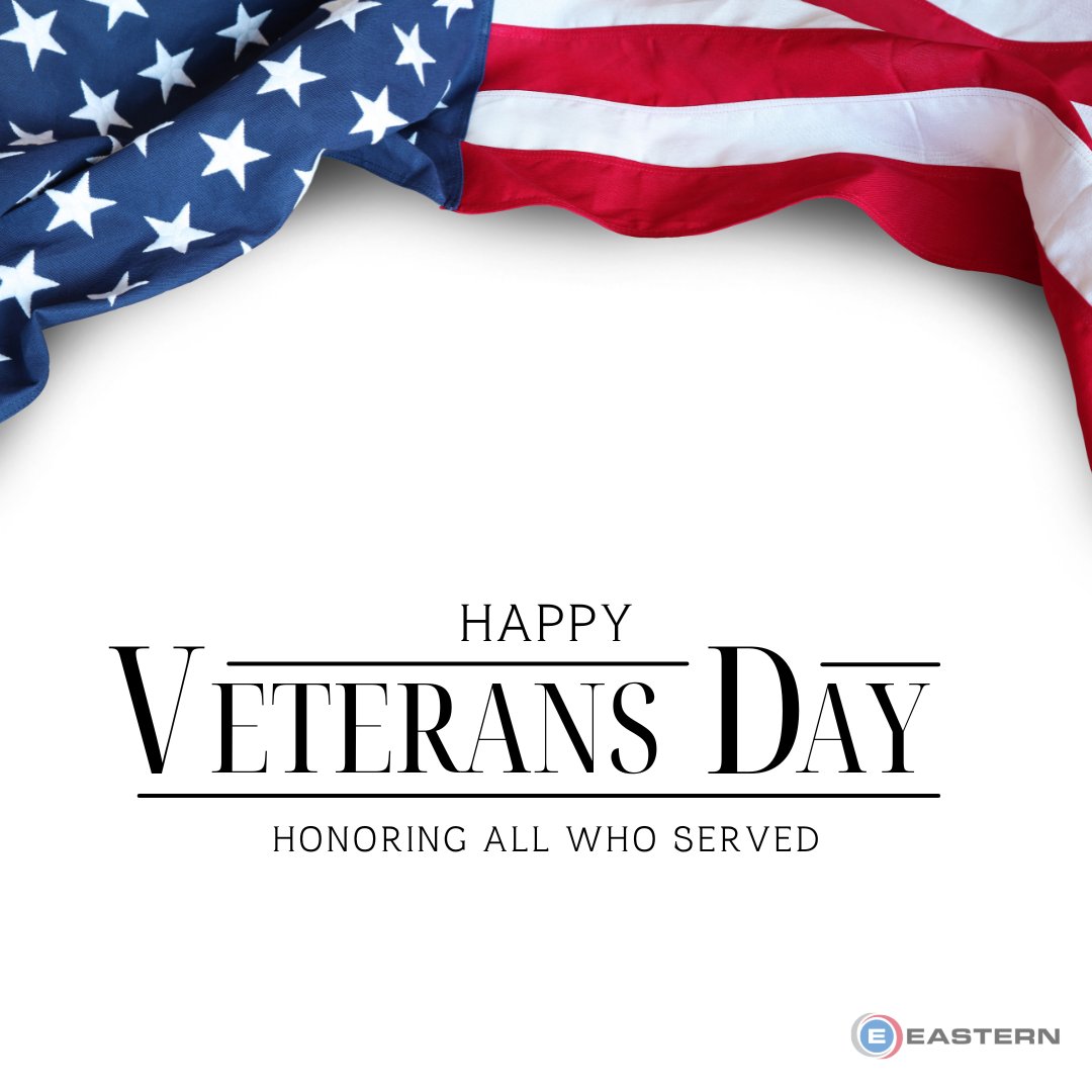 ThePowerTech's tweet image. Eastern Power Technologies wishes all veterans and their families a Happy Veterans Day. We are honored by your service and sacrifice. #VeteransDay #appreciative #grateful #thankful #veterans #service