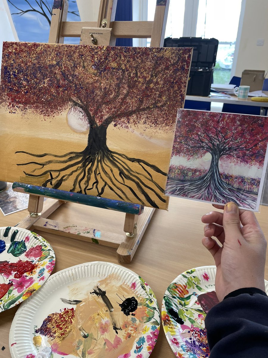 TheLighthouse_S's tweet photo. Not quite finished but what a first session. Thank you so much @madeoflove79 #sodifferentbutthesame #WeCanDoThis https://t.co/fe6FaIxg16