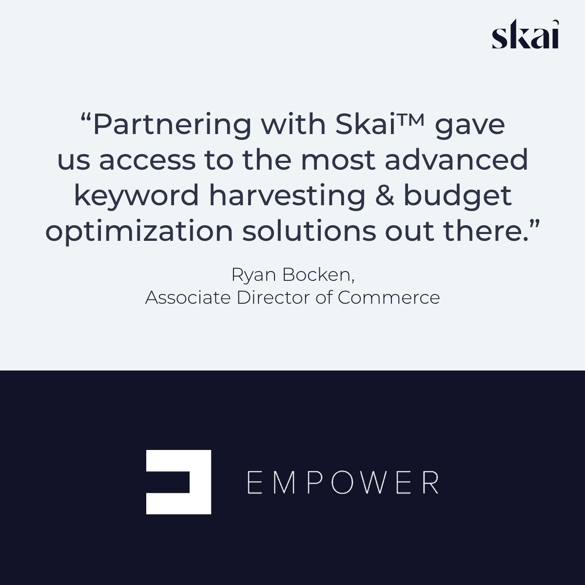 To ramp up investments in non-brand Amazon Ads campaigns without decreasing profitability for <a href="/vtechtoys/">VTech Toys USA</a>, Empower leveraged Skai's advanced keyword harvesting, keyword management, and budget optimization capabilities.

See the YoY revenue and ROAS growth: ow.ly/zoGt50LliL9