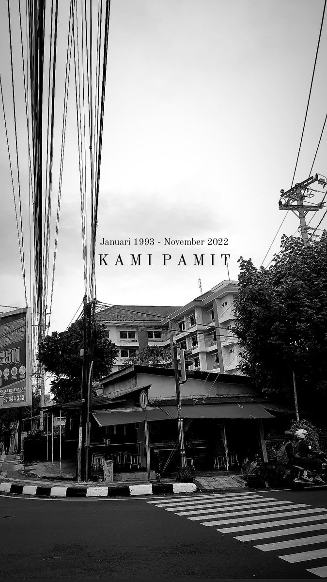sopmerah's tweet photo. Ada yang punya kenangan dengan mantan di sini? Berlanjut indah atau kandas? Hehe
Apapun itu, biar jadi kenangan aja, Sob. Kami buka sampai 15 November 2022 nanti. Setelah itu, KAMI PAMIT 🙏
Sampai jumpa. https://t.co/51WRaIVTth