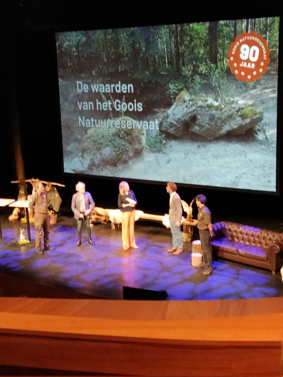 De 11e van de 11e - ook de geboortedatum van Goois Natuurreservaat. Nu 100 jaar mooi werk, op naar de volgende 100!