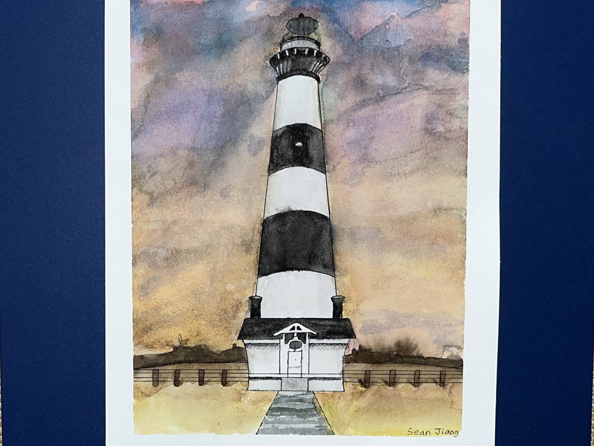UnfinishedEd's tweet photo. Some wonderful watercolor lighthouse paintings from our 8th-grade Art students! @GilmanSchool 

#studentart #lighthouse #lighthousepainting #middleschoolart #arteducation https://t.co/OxI8nVyl39