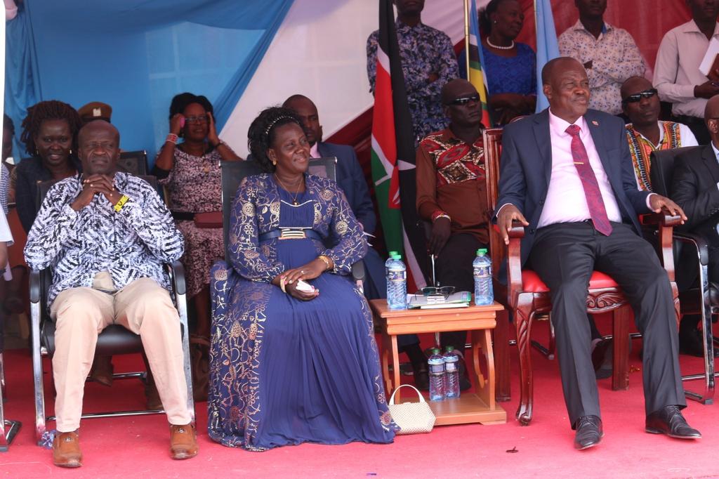 The Speaker &amp; MCAs today graced the swearing in ceremony of the CECMs who were vetted &amp; approved by the Assembly. Hon. <a href="/CNakuleu/">Hon. Christopher Nakuleu</a> urged the CECMs to serve the Turkana people diligently.