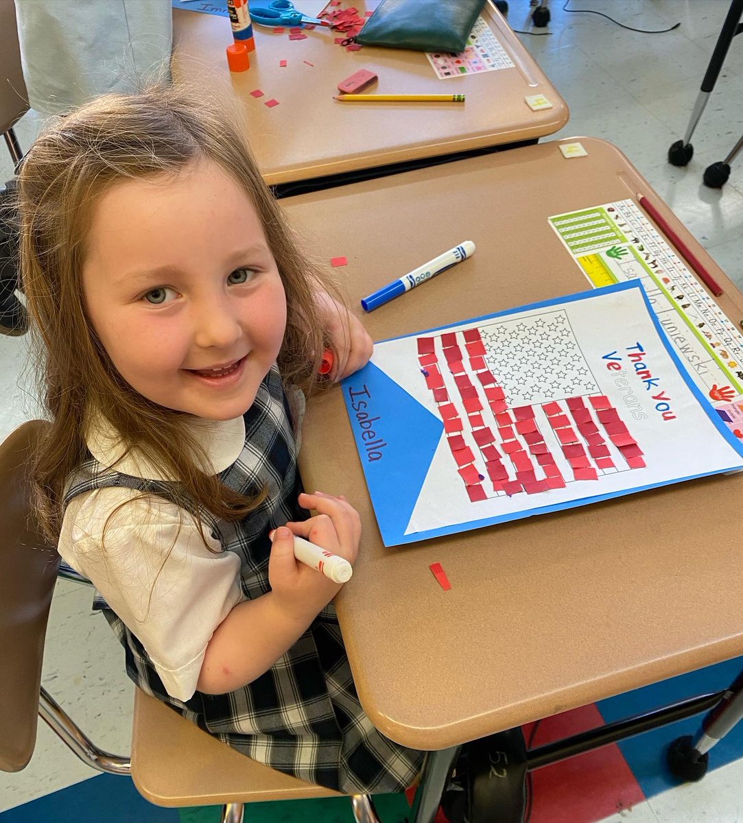 AcademyofStDoro's tweet photo. ASD salutes our veterans today and every day. All week we have recognized and celebrated those who have served the United States of America, defending freedom and peace with courage and honor. 

#WeAreASD #veteransday #statenisland #salutetoservice https://t.co/MuVo2GI6yj
