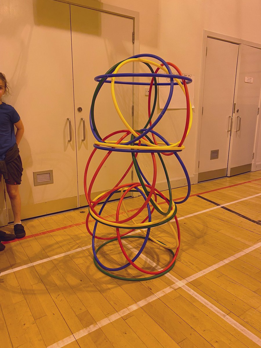 Challenged them with building a Hula Hut 🤔🛖Not only did they complete it, but they built a 3 storey mansion 😳💪🏼🌟<a href="/EastLintonPS/">East Linton Primary</a> 
#problemsolving #resilience #cooperation ##hulahuts #PEisfun