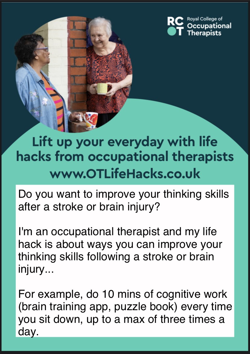 Brain exercise is important...Here's a good tip!