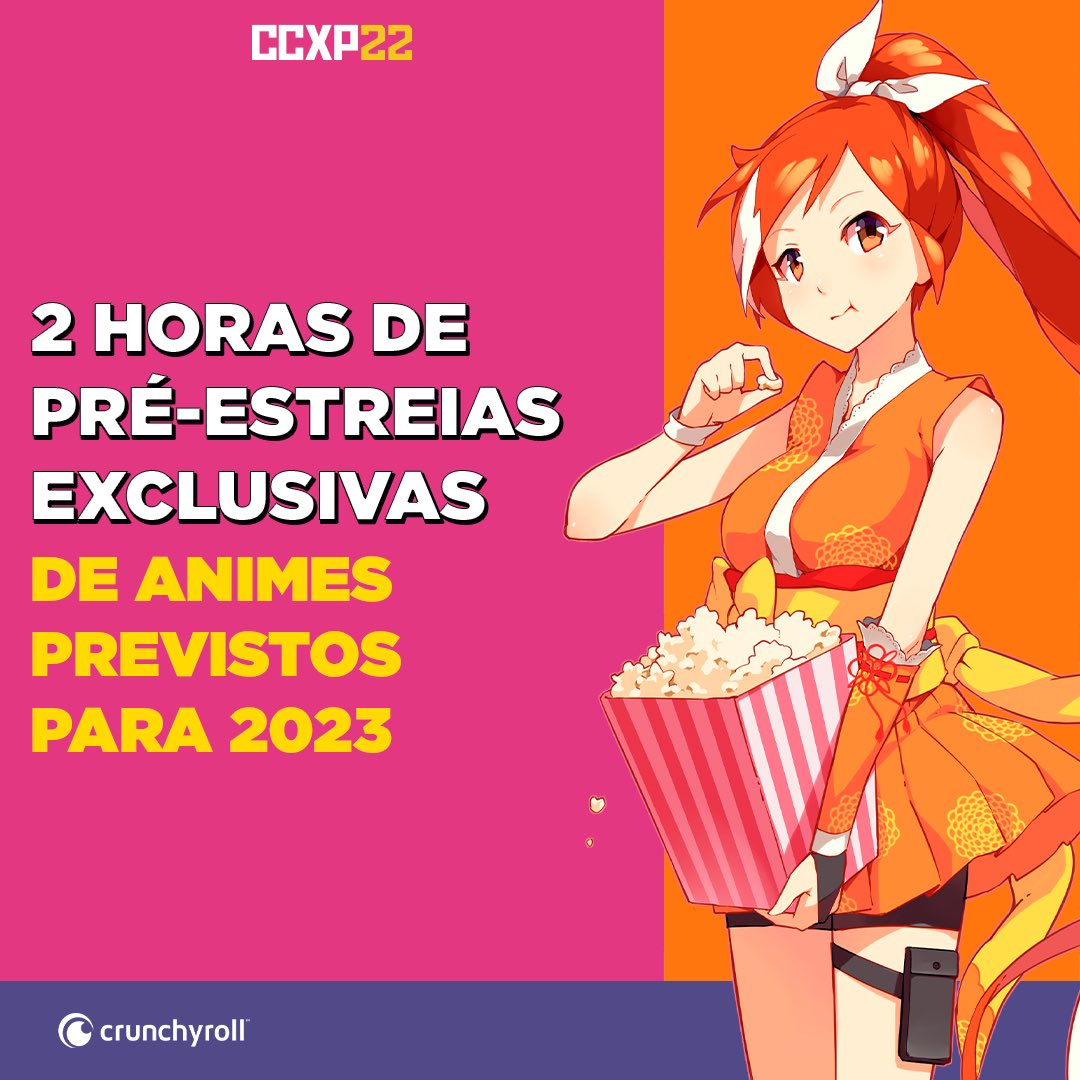 CCXP3 23: Brasil é prioridade da Crunchyroll