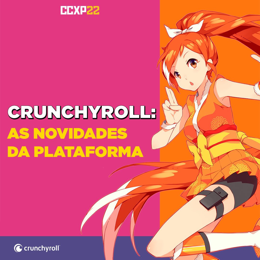 Painel da Crunchyroll na CCXP22 revela novas aquisições, parcerias e os  títulos que chegam dublados em dezembr - EP GRUPO