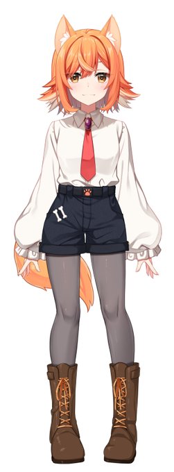 戌宮さんの10周年記念の配信モデルをイラストとモデリングを担当させていただきました。
お名前は「戌末ユニ」ちゃんです!
#どーとくのーと 