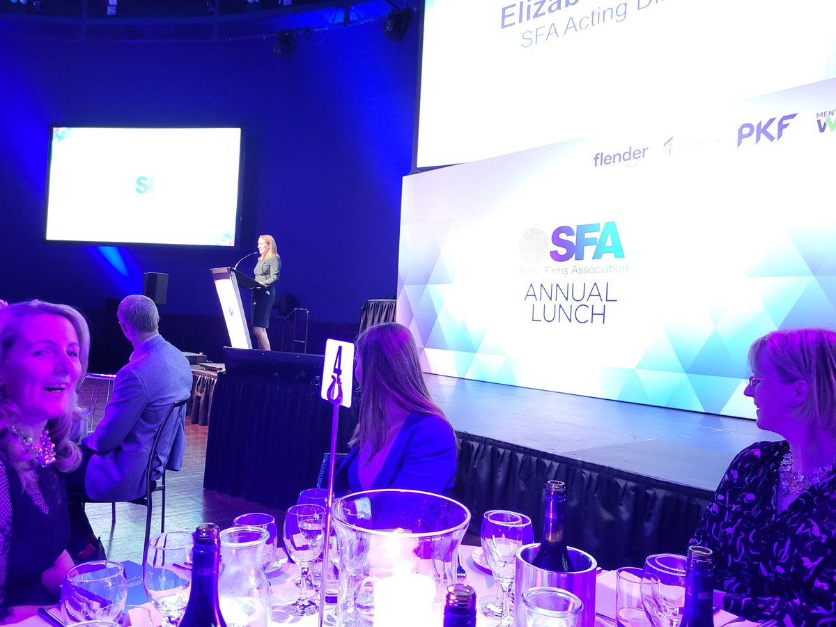 All kicking off <a href="/SFA_Irl/">Small Firms Association</a> Annual lunch