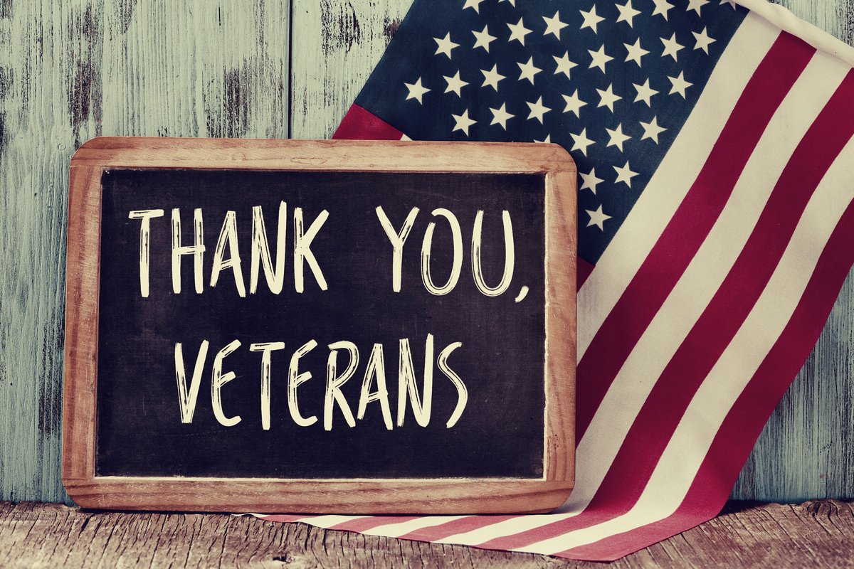 We honor all Veterans today!