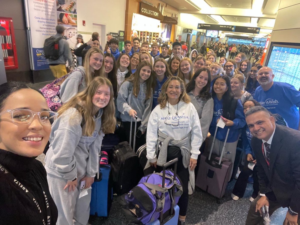 The amazing #deltabostonteam at @delta not only saving the day and making miracles happen, but 5 star experience to boot. Kids got to have breakfast in their brand new SkyLounge. Already had one stranger come tell us how well-behaved our students are! #welovethat