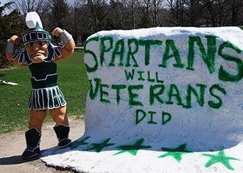 dpfootball's tweet photo. Spartan Nation thanks all those that have served, the ones that paid the ultimate price and their families. The sacrifice these men and women make so that we can enjoy our FREEDOM and live in the GREATEST COUNTRY IN THE WORLD is second to none. God Bless The USA! #VeteransDay2022 https://t.co/rlFdUrlzkR