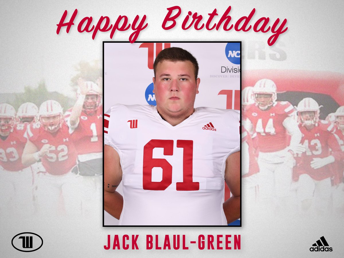 Happy Birthday <a href="/BlaulJack/">Jack Blaul-Green</a>!

#TigerUp
#Wittenberg
#HappyBirthday