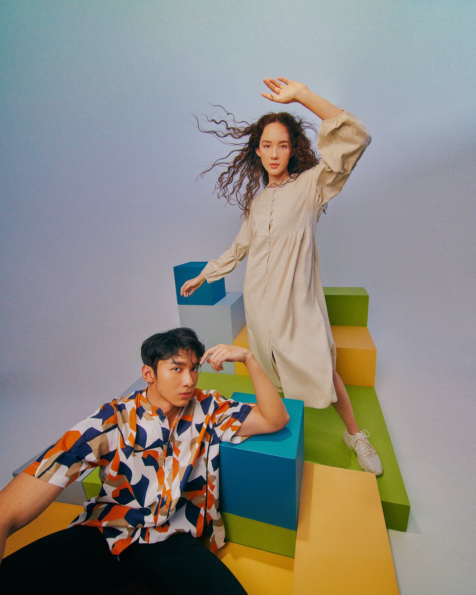 rami_studio's tweet photo. ‘Chapter 02’ reflects our first ever collection dated back in 2018. The collection is now live on https://t.co/C1fe5vowKO 

Featuring Bay Doucet &amp; @iyzdham ✨ https://t.co/tYiGvDBZ0N