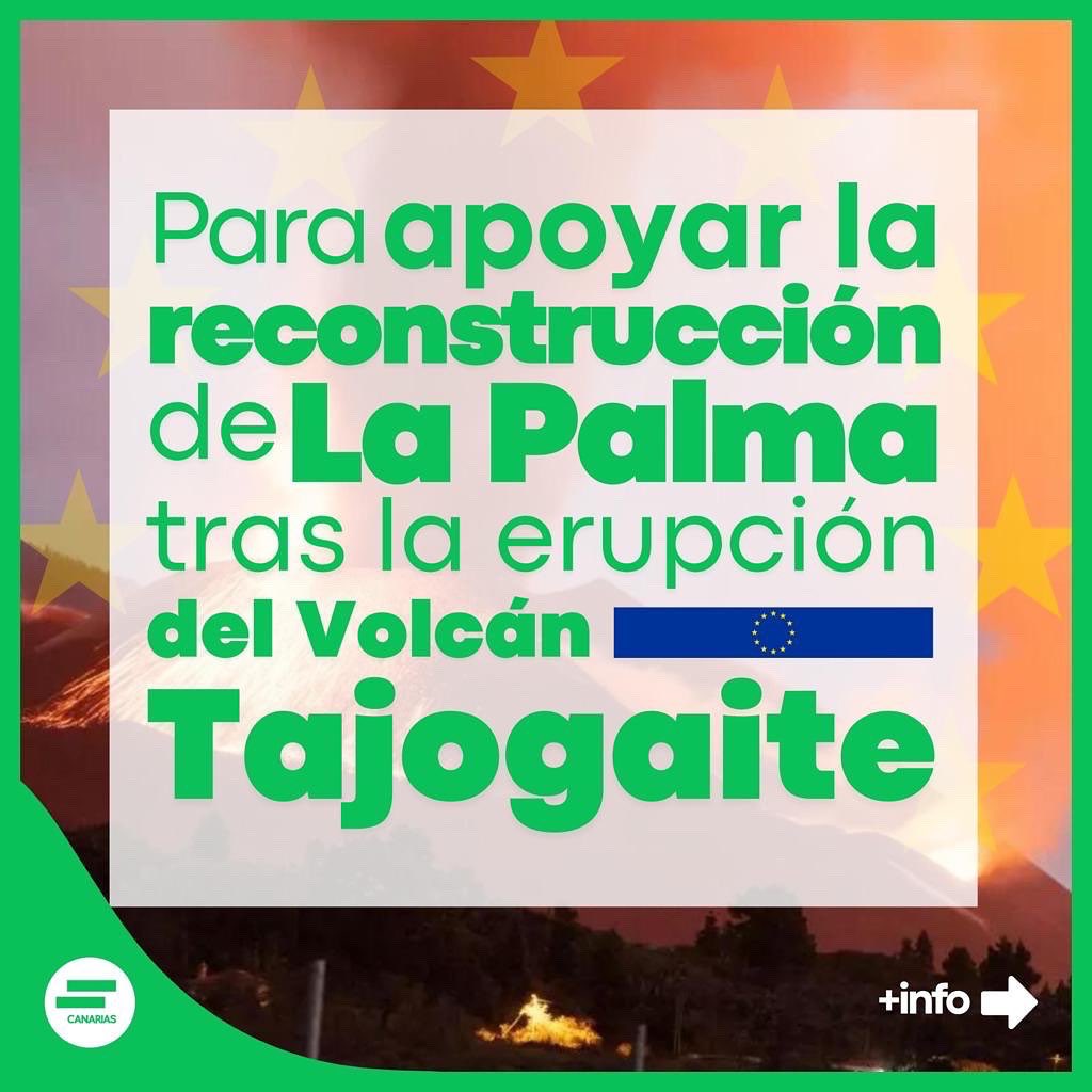 ¡#Europa con #LaPalma!

Una vez más, la Unión Europea 🇪🇺 demuestra que es más que un simple mercado común, ¡es una organización con vocación federalista!
