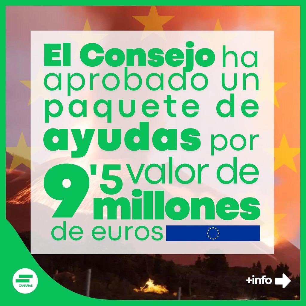 jef_canarias's tweet photo. ¡#Europa con #LaPalma!

Una vez más, la Unión Europea 🇪🇺 demuestra que es más que un simple mercado común, ¡es una organización con vocación federalista! https://t.co/YYq1MOienC