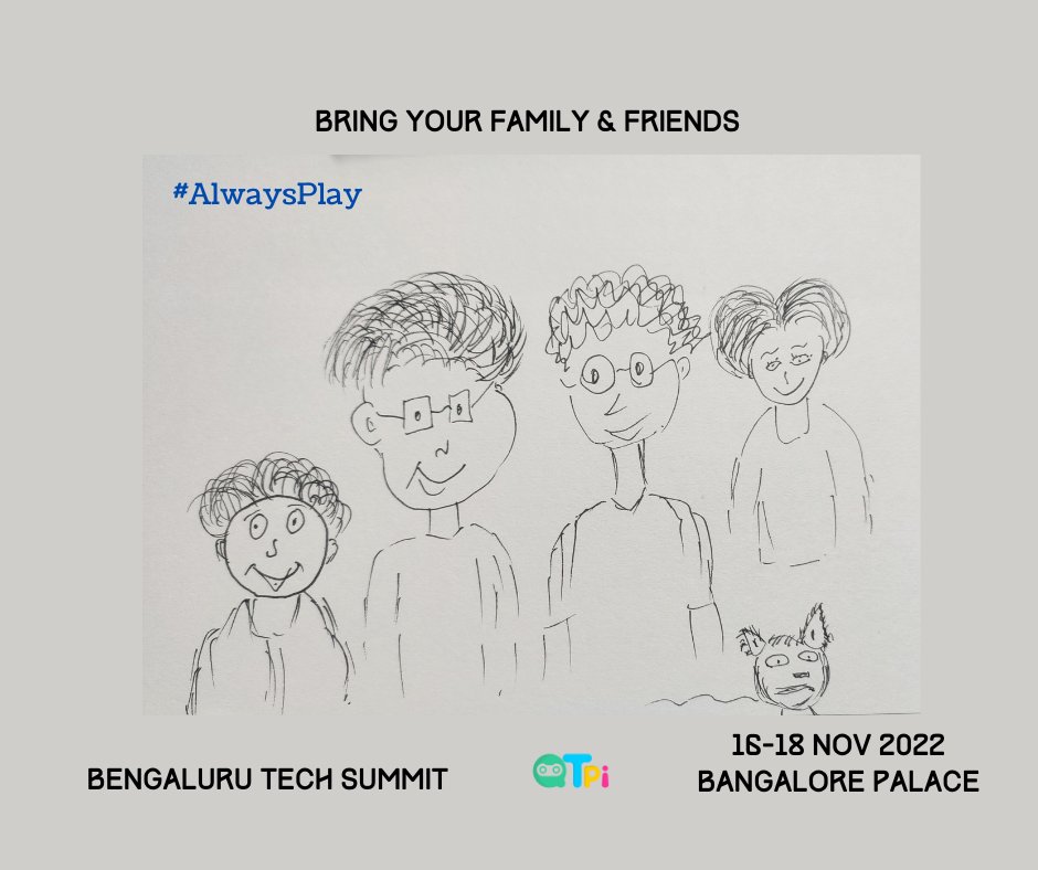 qtpiofficial's tweet image. Make it a family outing to @blrtechsummit & do visit us at S 174 :)
@drashwathcn @NiraniMurugesh @startupindia @sharads @vijayshekhar @abhish18 @amitabhk87 @TiEBangalore @THubHyd
#bengaluru #Bangalore #qtpi #AI #robotics #robotickit #alwaysplay #BTS #bengalurutechsummit #tech