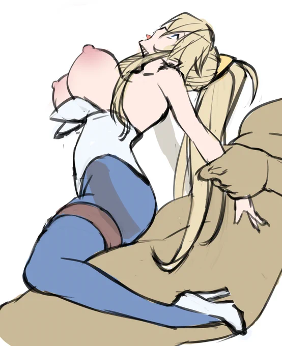 久々に気の向くまま落書き。仕上げるかは未定・・・。しかしアーキタイプってあんまえっちなイラスト見かけない気がする 