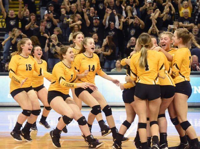 JoshuaMorgret's tweet photo. HS VOLLEYBALL: Monroeville (@mhsgoeagles) (@taryntyler02) advances to state title match, my story from yesterday's biggest win in program history for @NReflector: https://t.co/vJIKGrPPMB https://t.co/lVAPd432lY