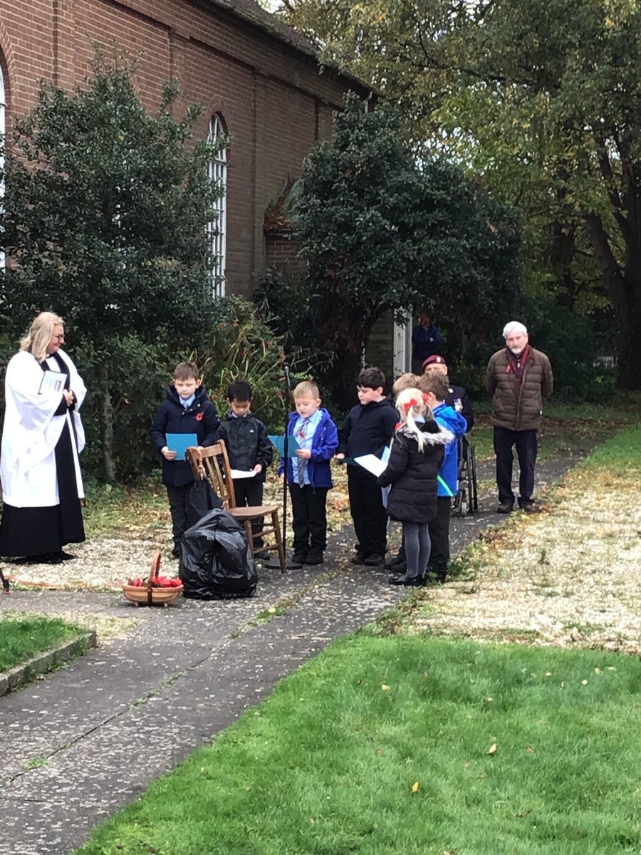 StMarysCPSch's tweet photo. Today, Year 2 joined parishioners and community members at St John's Church for the Armistice Day service. Thank you to Rev. Jade for inviting us and to all our parent helpers. https://t.co/MG29qvDVUn