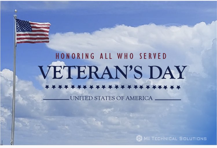 MITS_Inc's tweet photo. We honor all who have served to protect and defend this great nation. https://t.co/61FdScXLSl