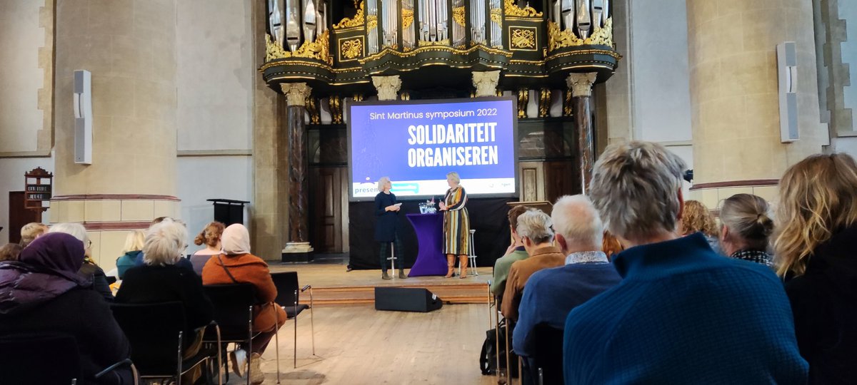 Wat een mooi initiatief: Symposium Solidariteit Organiseren. In de #martinikerk, #groningen op 11 november, #sintmaarten. Hoe kun je samen de solidariteit in een stad of buurt versterken. De eenzaamheid tegen gaan. Met sprekers <a href="/IngeJongman/">Inge Jongman</a>, <a href="/ruthpeetoom/">Ruth Peetoom</a> en @ErikDannenberg.