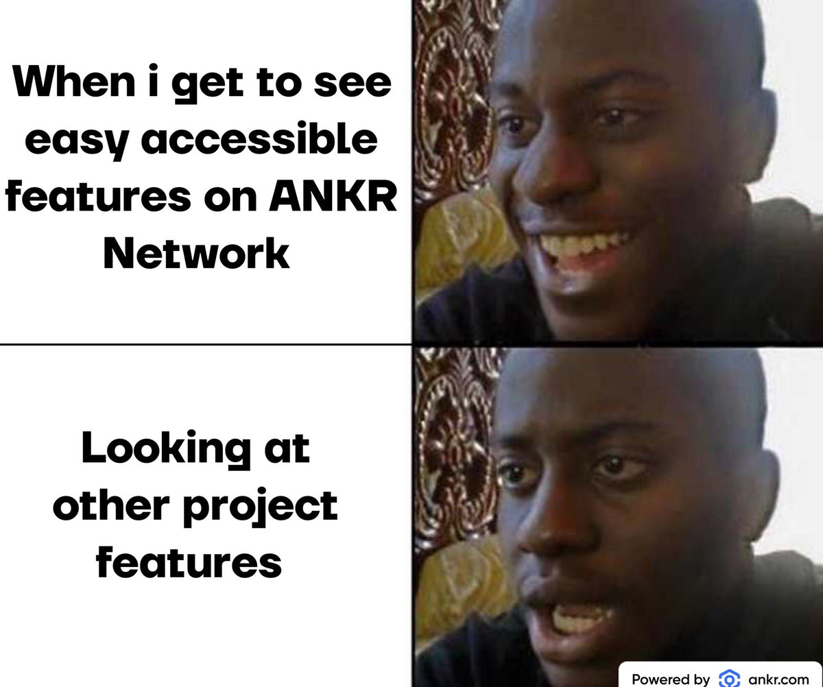 Banacubana's tweet photo. ⚡ Ankr provides a distributed nodes infrastructure supporting a multi-chain network and providing tools for developers to start building Web3 projects.
Get Started building with @ankr today.
#Web3 #ankrbassadors #ankr #Decentralized #NFT https://t.co/d5pxmsNnac