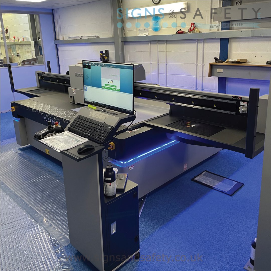 SignsandSafety's tweet photo. Have a look at our brand new Liyu 2021 Platinum KC2512 UV Flatbed printer. This printer is one of many changes we’ve made to ensure our customers are supplied with the best quality signage.

To find out more please visit our website or contact us.

https://t.co/ROAvaRpUvP https://t.co/6eG6WELRsS