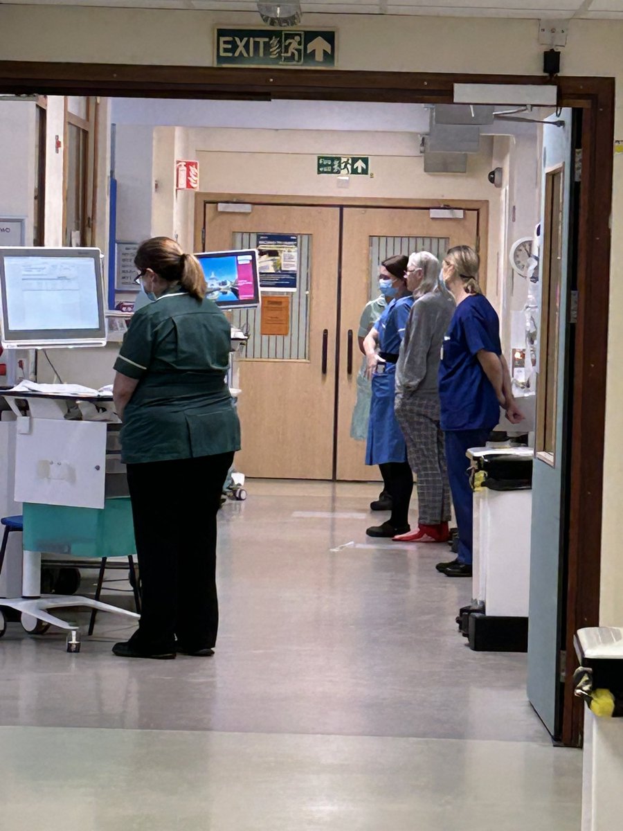 As we share a minutes silence on Remembrance Day 11/11/22 <a href="/11/">Eleven</a>:00 <a href="/TeamQEH/">The QEH King's Lynn</a> <a href="/TeamMarham/">@Marham Ward</a>