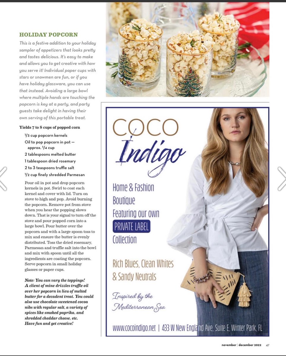 ChefSusanYtt's tweet photo. Thanks @OrangeAppeal for featuring me @ChefSusanYtt in your Nov/Dec issue!
#ChefSusanYtterberg #PersonalChefOrlando https://t.co/Yqz0YbCUIP https://t.co/N92SVz9PLR