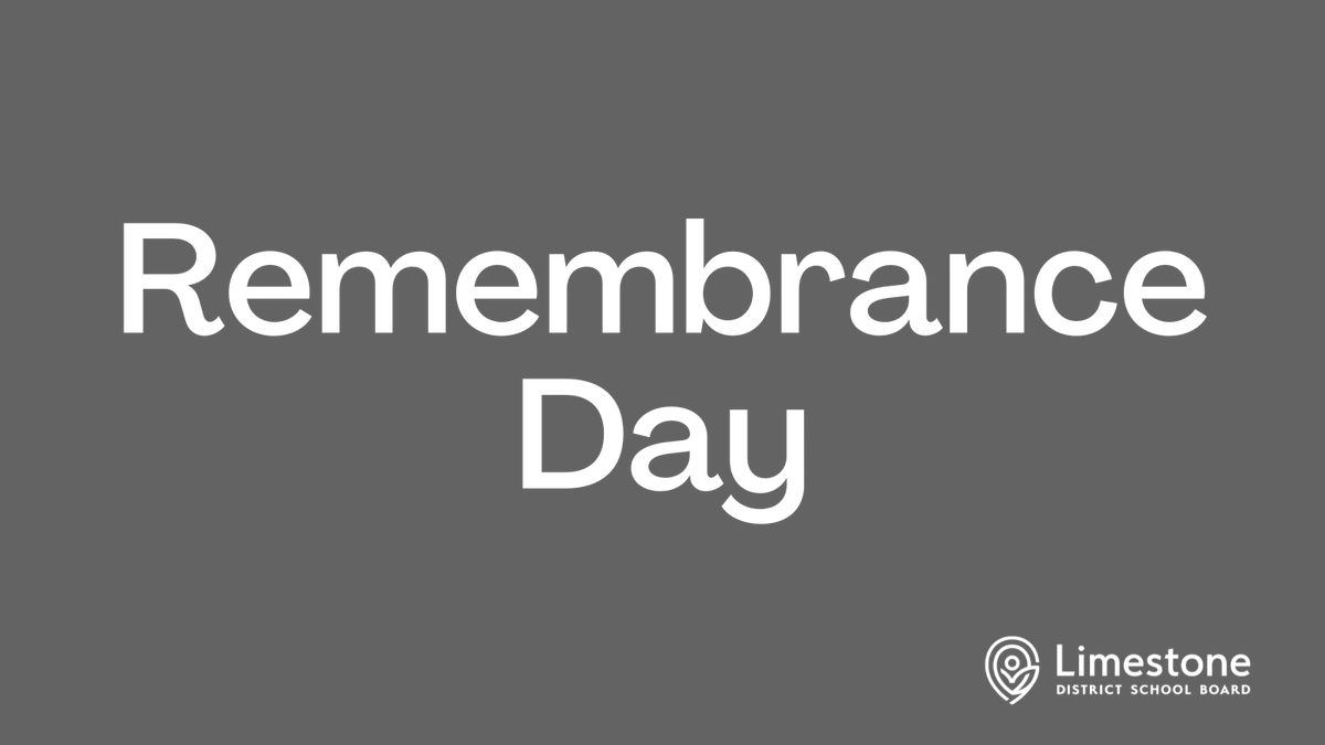Today is Remembrance Day. Canadians pause in a moment of silence to honour and remember the men and women who have served, and continue to serve Canada during times of war, conflict and peace.