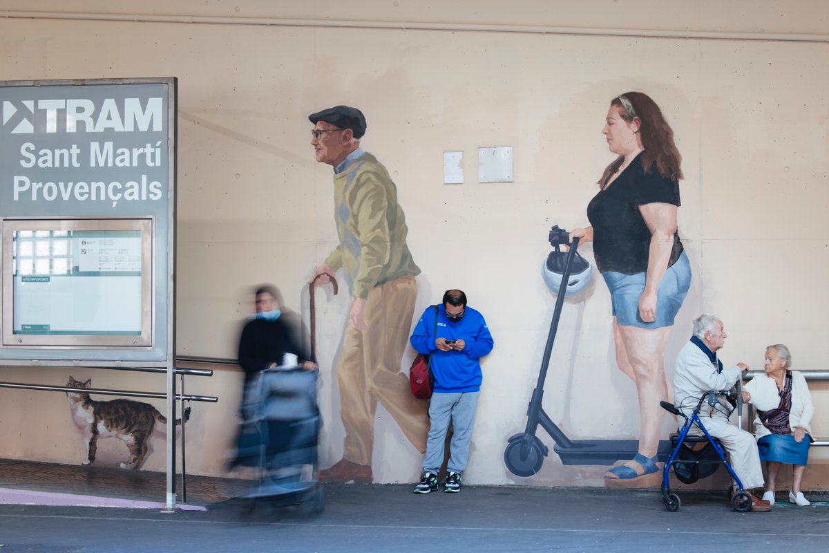 👥 ART AL TRAM | Si no saps què fer aquest cap de setmana, <a href="/TRAM_Barcelona/">TRAM Barcelona</a> ja disposa de 3 parades on hi pots trobar les obres d'artistes internacionals!

📍 <a href="/IKERMURO/">IKER MURO</a> a Cornellà Centre 
📍 <a href="/amaiaarrazola/">amaia arrazola</a> a Besòs
📍 #ElisaCapdevila a Sant Martí de Provençals (✨NEW✨)

#artalTRAM