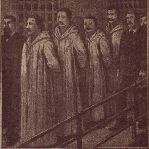NikolayOCDC's tweet photo. Un día como hoy, el 11 de noviembre de 1887, fueron ejecutados en Chicago cuatro de los mártires de Haymarket. Eran organizadores de trabajadores anarquistas inculpados de un atentado por las autoridades debido a su papel en la lucha por la jornada de 8 horas. ☟ https://t.co/Pb1BFZVx32