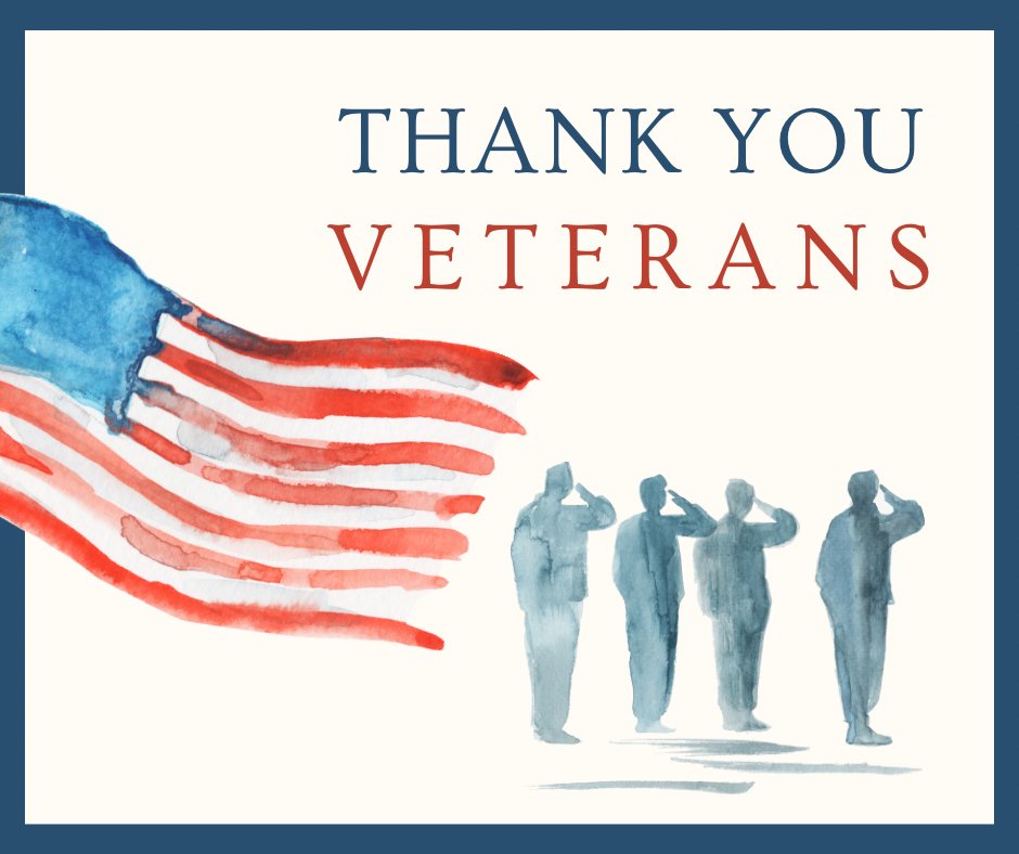 To all who serve, thank you for your service. #VeteransDay