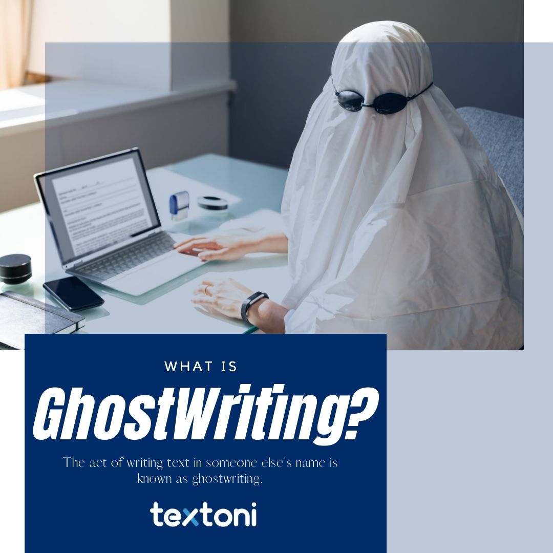 textonicom's tweet photo. What is GhostWriting?

The act of writing text in someone else's name is known as ghostwriting.

#Textoni #ghostwriting #contentmarketing #contentwriting https://t.co/XDFSOJVrh6