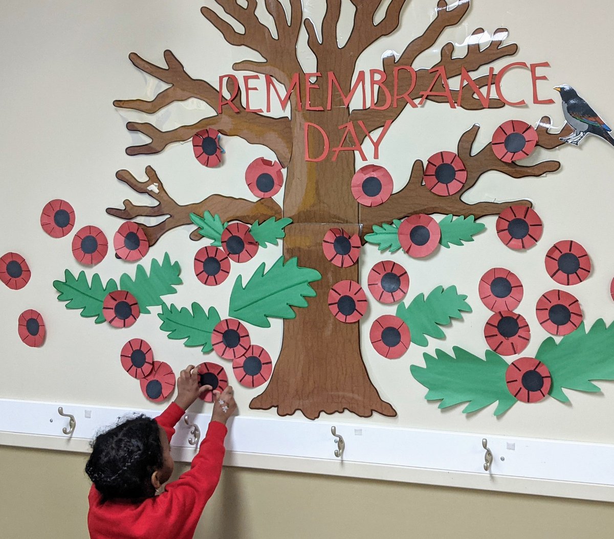Autism_SASS's tweet photo. Lest we forget.
Our Preschool and Kindergarten classes made poppies for our remembering wall during class this week.
#enhancinglivesacrossthespectrum #rememberanceday #learningthroughactivities #lestweforget2022 https://t.co/sY4szPftk7