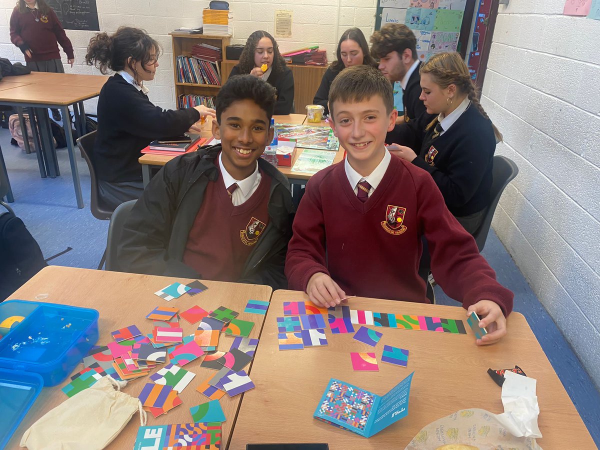 PSNeasain's tweet photo. Great fun today at Board Games Club. Big thanks to Ms McCormack for setting up and running the club! #funatlunchtime https://t.co/chqETmdw6x