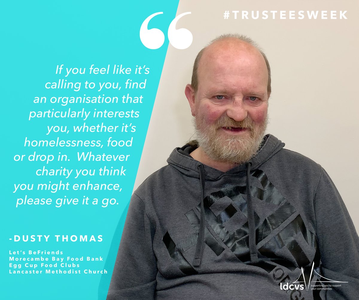 LancasterCVS's tweet image. Could you be a #trustee? Listen to Dusty and our other trustees give their guidance on taking that step and making that decision. 🎦➡️ bit.ly/3X5jWn0 #LDCVSTrusteeWeek #trusteeweek
