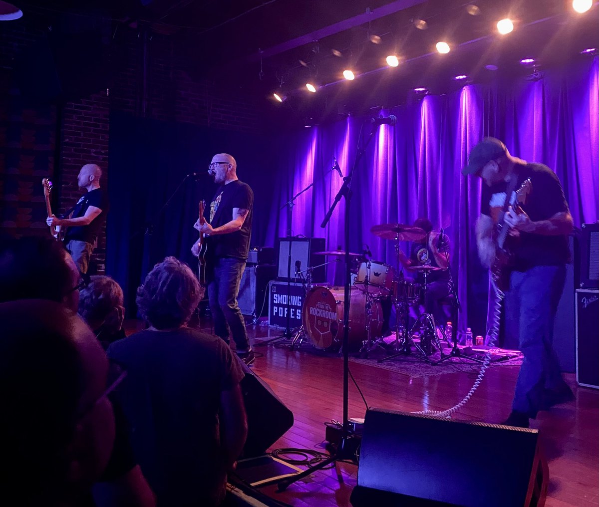 DougMichelComix's tweet photo. Last night I went and saw The Smoking Popes w/Off With Their Heads, Lembeck and The Color Fred and that shit was a blast! It was my 4th show since the summer and I’ve really really enjoyed going to see bands again! Next week is CATBITE! https://t.co/hhWuHCwYOP