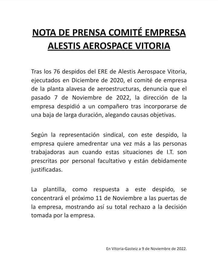 Alestis en lucha/Alestis borrokan (@alestisb) on Twitter photo 