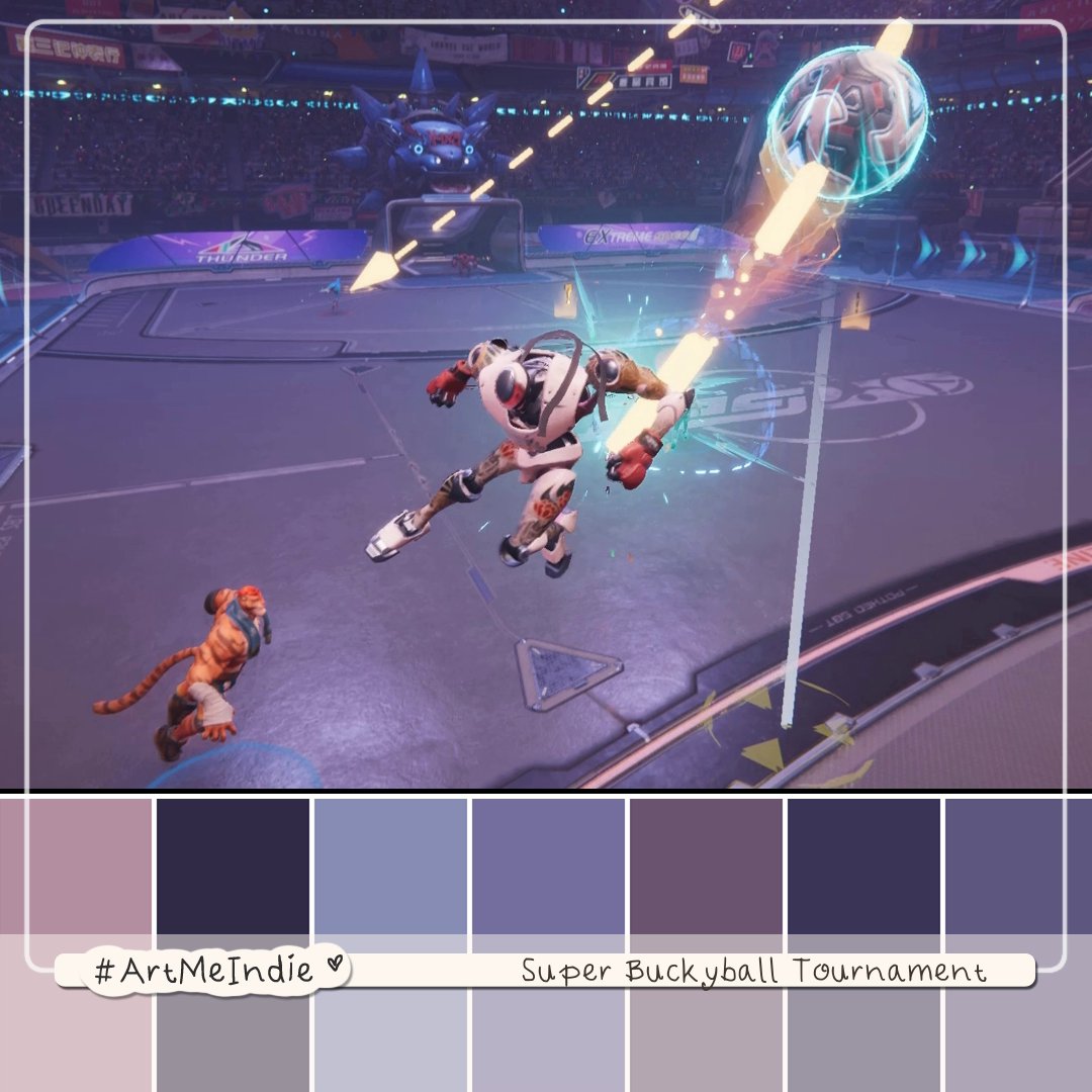 Art Me Indie / Color Feed of Indie Games (@artmeindie) on Twitter photo ๐ The Colors of #PitchYaGame // 03
๐จ An #IndieGame inspired #ColorPalette
๐ฎ Game: Super Buckyball Tournament
๐ The #GameDev: <a href="/SuperBuckyBall/">SBT โฝ๏ธ - Wishlist on Steam!</a>
-//-
#Art #IndieGames #GameDev #IndieGameDev
#VideoGames #IndieDev #MadewithUnity ๐ The Colors of #PitchYaGame // 03
๐จ An #IndieGame inspired #ColorPalette
๐ฎ Game: Super Buckyball Tournament
๐ The #GameDev: <a href="/SuperBuckyBall/">SBT โฝ๏ธ - Wishlist on Steam!</a>
-//-
#Art #IndieGames #GameDev #IndieGameDev
#VideoGames #IndieDev #MadewithUnity